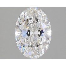 Lab Created 2.68 Carat G-SI1 Oval Diamond Lab Created 2.68 Carat G-SI1 Oval Diamond