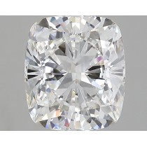 Lab Created 3.31 Carat G-VS1 Cushion Cut Diamond