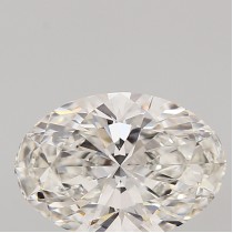 Lab Created 2.20 Carat F-VVS2 Oval Diamond