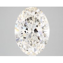 Lab Created 5.02 Carat I-VS2 Oval Diamond Lab Created 5.02 Carat I-VS2 Oval Diamond