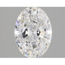 Lab Created 2.77 Carat F-VS2 Oval Diamond Lab Created 2.77 Carat F-VS2 Oval Diamond