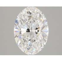 Lab Created 3.50 Carat G-VS2 Oval Diamond Lab Created 3.50 Carat G-VS2 Oval Diamond