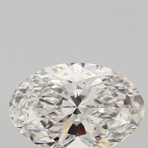 Lab Created 1.65 Carat F-VS1 Oval Diamond