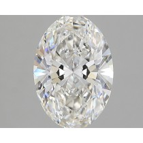 Lab Created 2.50 Carat H-VS1 Oval Diamond