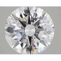 Lab Created 4.02 Carat G-VS2 Round Diamond