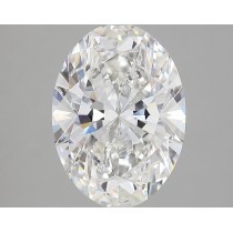 Lab Created 4.11 Carat G-VS1 Oval Diamond Lab Created 4.11 Carat G-VS1 Oval Diamond
