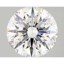 Lab Created 2.56 Carat F-SI1 Round Diamond Lab Created 2.56 Carat F-SI1 Round Diamond