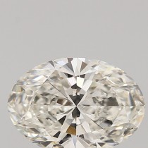 Lab Created 1.57 Carat H-VS2 Oval Diamond
