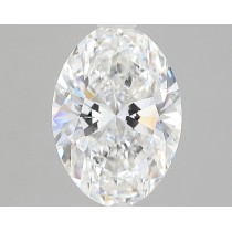 Lab Created 2.00 Carat F-SI1 Oval Diamond