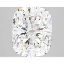 Lab Created 3.20 Carat H-VS2 Cushion Cut Diamond