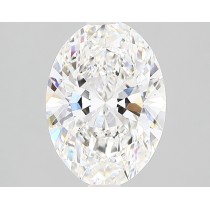 Lab Created 2.14 Carat F-VS1 Oval Diamond