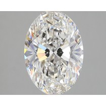 Lab Created 3.30 Carat G-VS2 Oval Diamond Lab Created 3.30 Carat G-VS2 Oval Diamond