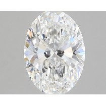 Lab Created 2.14 Carat F-VS1 Oval Diamond