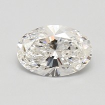 Lab Created 0.88 Carat F-VVS1 Oval Diamond Lab Created 0.88 Carat F-VVS1 Oval Diamond