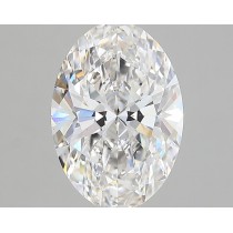 Lab Created 2.33 Carat G-VS2 Oval Diamond Lab Created 2.33 Carat G-VS2 Oval Diamond