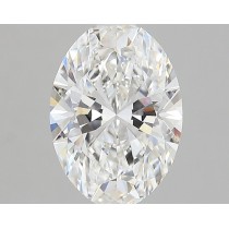 Lab Created 2.12 Carat G-SI1 Oval Diamond Lab Created 2.12 Carat G-SI1 Oval Diamond