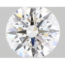 Lab Created 2.50 Carat G-SI1 Round Diamond
