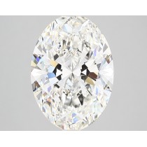 Lab Created 3.76 Carat G-VS2 Oval Diamond Lab Created 3.76 Carat G-VS2 Oval Diamond