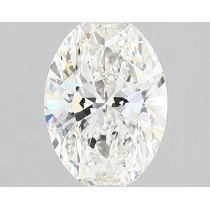 Lab Created 1.60 Carat G-VS1 Oval Diamond