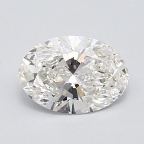 Lab Created 1.55 Carat G-VVS2 Oval Diamond