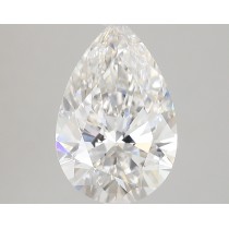 Lab Created 3.13 Carat G-VS1 Pear Shaped Diamond Lab Created 3.13 Carat G-VS1 Pear Shaped Diamond