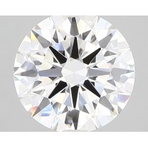 Lab Created 2.73 Carat F-VS1 Round Diamond Lab Created 2.73 Carat F-VS1 Round Diamond