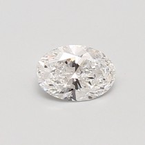 Lab Created 0.41 Carat D-VS1 Oval Diamond