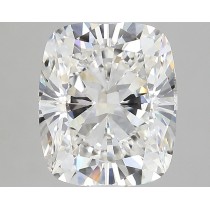 Lab Created 3.06 Carat H-VS1 Cushion Cut Diamond Lab Created 3.06 Carat H-VS1 Cushion Cut Diamond
