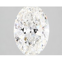 Lab Created 2.08 Carat G-VS2 Oval Diamond