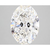 Lab Created 3.61 Carat F-VS2 Oval Diamond