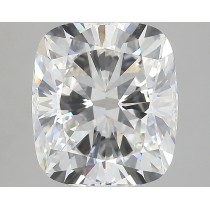 Lab Created 4.18 Carat H-VS2 Cushion Cut Diamond Lab Created 4.18 Carat H-VS2 Cushion Cut Diamond