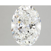 Lab Created 2.31 Carat G-SI2 Oval Diamond Lab Created 2.31 Carat G-SI2 Oval Diamond