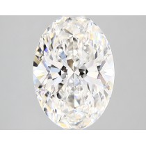 Lab Created 2.91 Carat G-VS1 Oval Diamond Lab Created 2.91 Carat G-VS1 Oval Diamond
