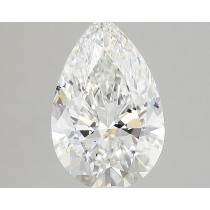 Lab Created 2.16 Carat F-SI1 Pear Shaped Diamond