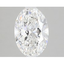 Lab Created 1.67 Carat F-VS1 Oval Diamond