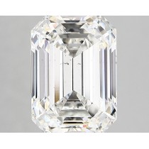 Lab Created 3.16 Carat G-SI1 Emerald Cut Diamond Lab Created 3.16 Carat G-SI1 Emerald Cut Diamond