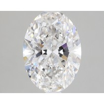 Lab Created 2.24 Carat F-VS2 Oval Diamond Lab Created 2.24 Carat F-VS2 Oval Diamond