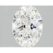 Lab Created 2.03 Carat F-SI1 Oval Diamond