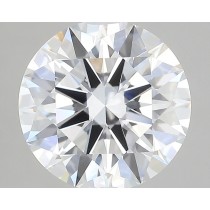 Lab Created 3.15 Carat F-VS1 Round Diamond