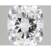 Lab Created 3.44 Carat G-VS2 Cushion Cut Diamond Lab Created 3.44 Carat G-VS2 Cushion Cut Diamond