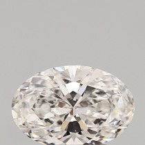 Lab Created 1.65 Carat F-VS1 Oval Diamond