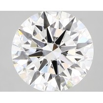 Lab Created 3.07 Carat G-VS1 Round Diamond Lab Created 3.07 Carat G-VS1 Round Diamond