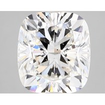Lab Created 3.25 Carat G-SI1 Cushion Cut Diamond