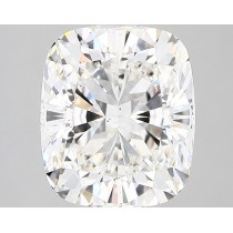 Lab Created 3.09 Carat G-VS2 Cushion Cut Diamond