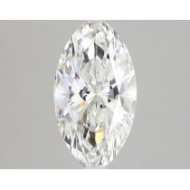 Lab Created 2.32 Carat G-VS2 Marquise Cut Diamond