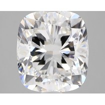 Lab Created 3.20 Carat F-VVS2 Cushion Cut Diamond Lab Created 3.20 Carat F-VVS2 Cushion Cut Diamond