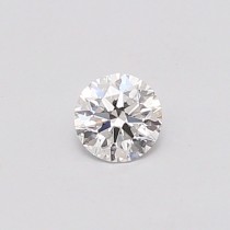 Lab Created 0.30 Carat D-VVS1 Round Diamond