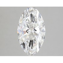 Lab Created 2.51 Carat G-SI1 Marquise Cut Diamond Lab Created 2.51 Carat G-SI1 Marquise Cut Diamond