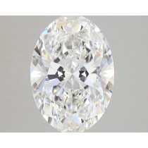Lab Created 3.44 Carat G-VS1 Oval Diamond Lab Created 3.44 Carat G-VS1 Oval Diamond
