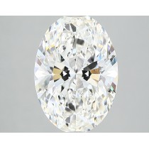 Lab Created 3.20 Carat F-VS2 Oval Diamond